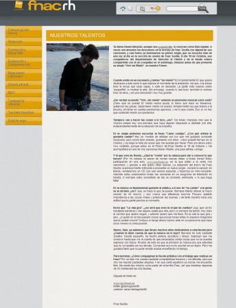 Entrevista en FNAC rh